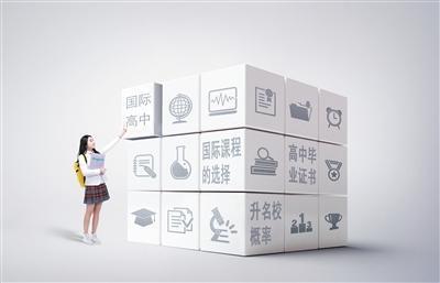 比起去国外读高中,越来越多的家庭选择让孩子在国内接受国际教育。创意图片/新京报记者 王远征