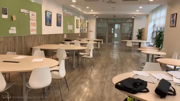 图片截图自B站一颗小心心-《奖金30万RMB一年的国际学校里面长什么样子?》