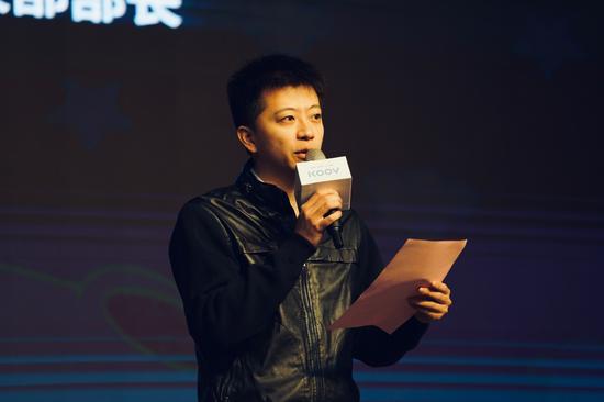 北京学生活动管理中心科技部部长张文龙先生致开幕词