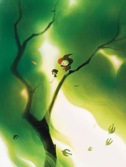 《Little Witch Will Have A Sibling》(海报),绘本,2023-2025