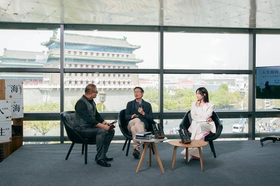 《人生海海》发布会以正阳门为背景