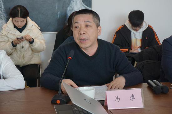 中国作协网络文学研究院研究员马季