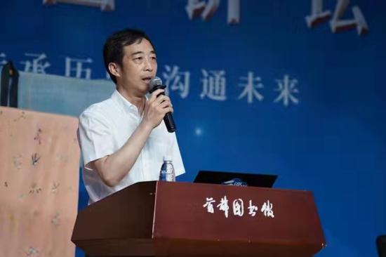 中国纺织出版社有限公司总经理董清松致辞