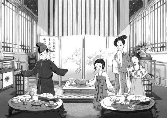 《大唐长安城》插画