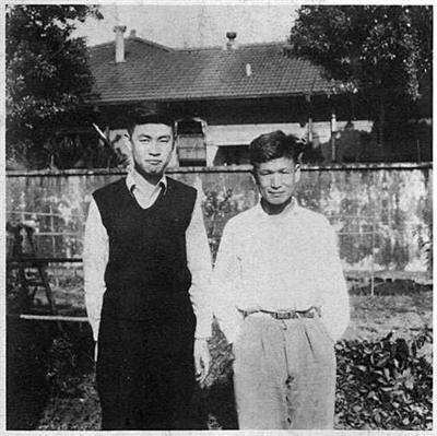 殷海光与林毓生的合影