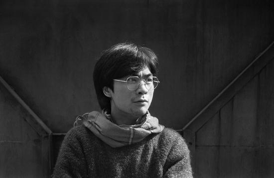 张枣 1986年成都 肖全摄影