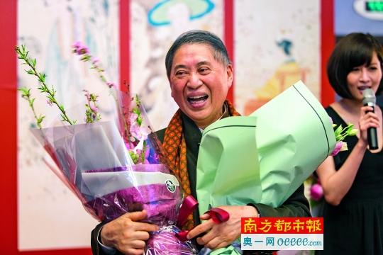 在北京迎来80寿辰的台湾著名作家白先勇。摄影 王萌