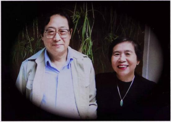 翁万戈、程华宝伉俪