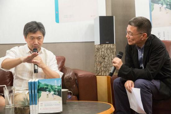 是枝导演与中国作家、日本文化学者止庵对谈
