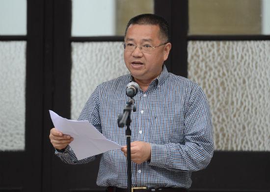 浙江省作家协会党组书记、副主席臧军致辞