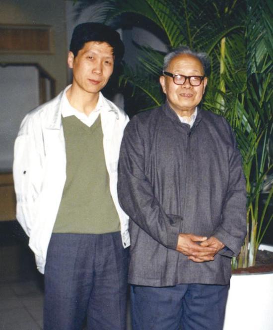 马未都与王世襄,1992年,北京