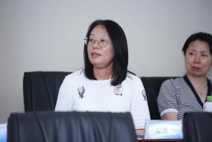 译者代表石文静老师发言