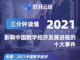 回顾2021｜影响中国数字经济发展进程的“十大事件”