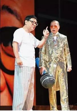 曹仁超和喜剧大师詹瑞文曾合演脱口秀