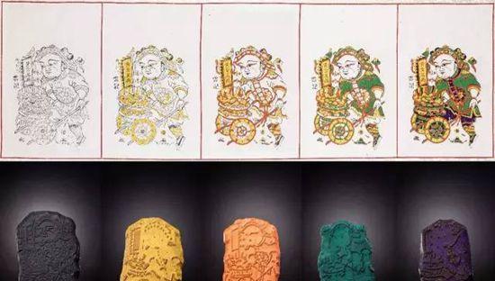 朱仙镇木版年画印制流程图,郭泰运