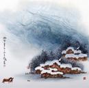 高温琉璃彩  《瑞雪》