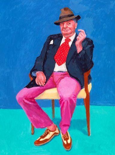 大卫·霍克尼大展“82 Portraits and 1 Still-life”展出作品