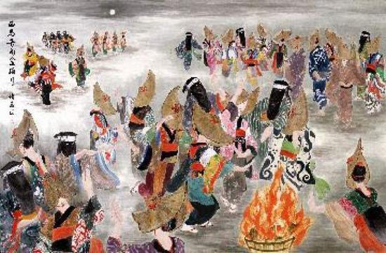 ■《西马音内盂兰盆舞》