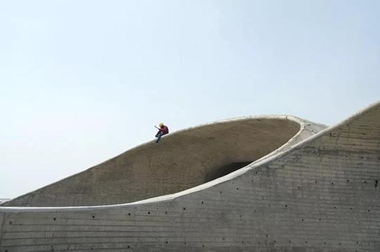 UCCA沙丘美术馆现场图,图片由OPEN建筑事务所提供。