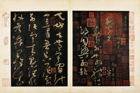 安思远旧藏宋拓群玉堂帖本千字文(中国嘉德2018年秋拍)