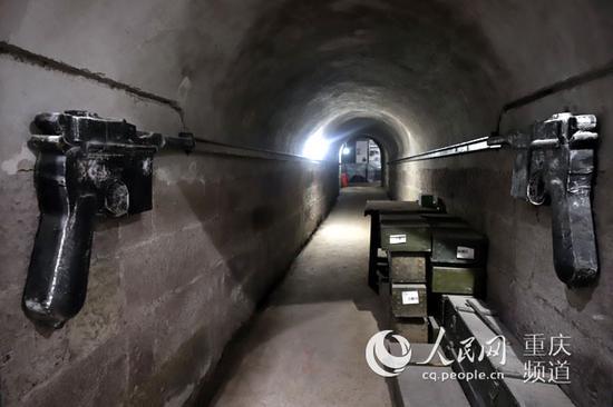 建川博物馆打造的兵工署第一兵工厂旧址博物馆已经基本成型。唐浩 摄