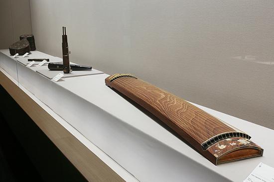 展出的莳绘乐器©Internet Museum