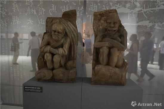 地狱变相寒冰地狱(局部)复制品 四川美术学院