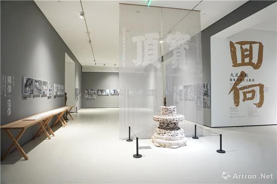 展览第二单元“图像/造像:未曾见过的大足石刻”