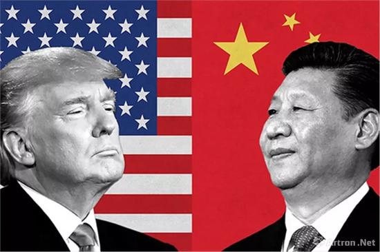 中美因贸易问题剑拔弩张,图片来源:asianinvestor