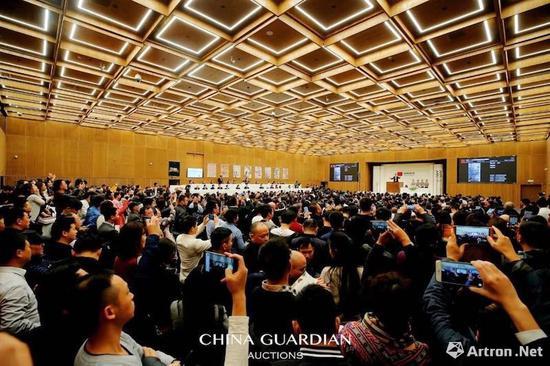 中国嘉德2018年秋拍现场