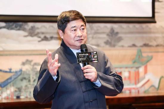 ▲故宫博物院院长单霁翔致辞