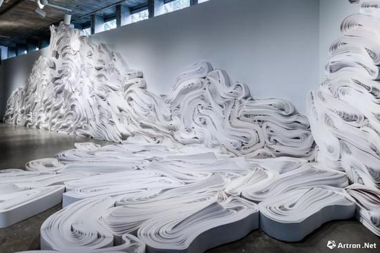 Jae Ko, Flow @CAMH, 2017。 《WAVELENGTH:出厂设置》展览现场