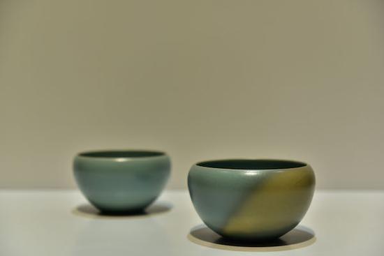 何来香,仿汝窑钵