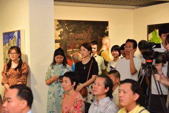 “伏生——张炳林油画作品展”在深圳美术馆开幕