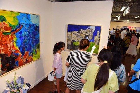 “伏生——张炳林油画作品展”在深圳美术馆开幕