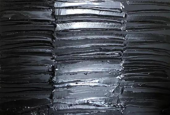 皮耶·苏拉吉 (PIERRE SOULAGES) 《绘画 128 x 181厘米 2018年12月29日》(Peinture 128 x 181 cm 29 décembre 2018) 2018年作 压克力 画布 128 x 181 厘米 图片由Lévy Gorvy画廊及艺术家提供