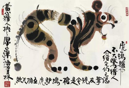 韩美林生肖作品:卯兔