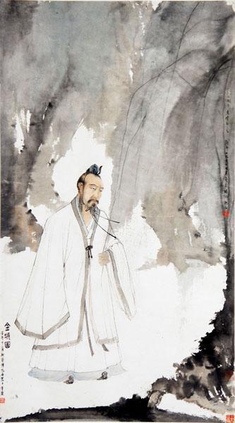 傅抱石 《金城图》 1942年作 北京荣宝斋藏