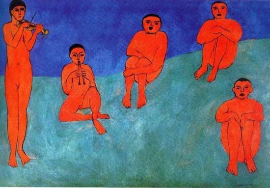 Matisse, Henri。 “Music,” 1910。