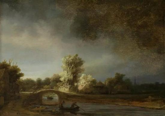 Landscape with a Stone Bridge, c。 1638