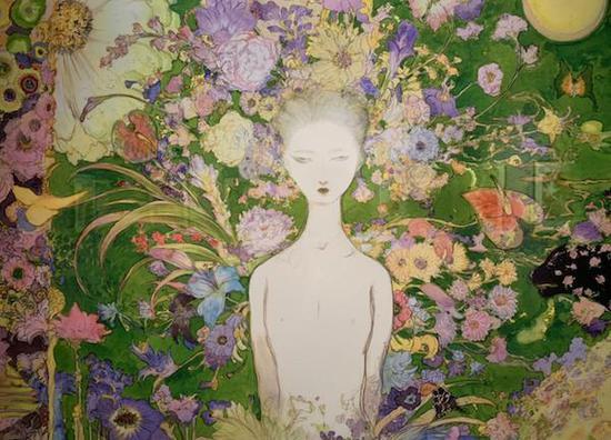 天野喜孝,《蓝色多瑙河》,1993