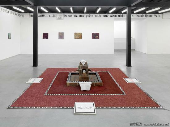 本杰明﹒苏拉《圣母赞歌。》装置现场,德国奥登堡美术馆,2014年