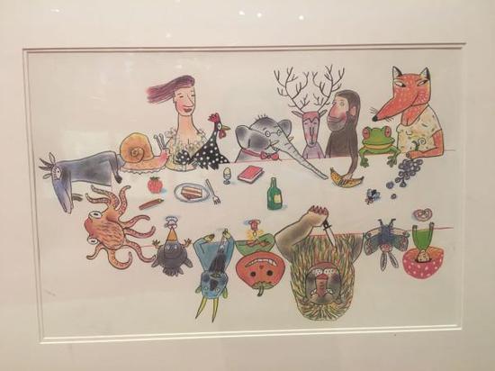 《封面》苏珊娜·贝尔纳 博洛尼亚插画展(2017年作品展)作品