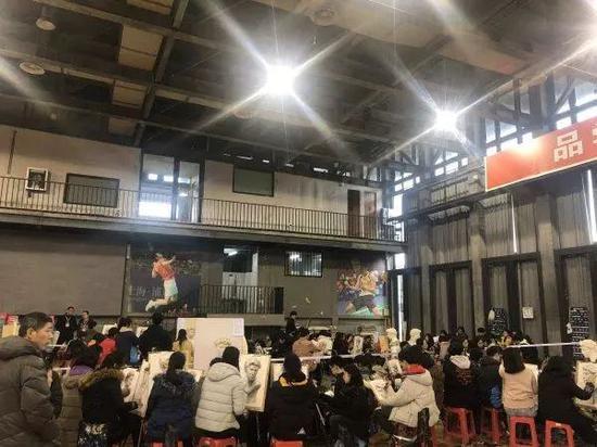 2019年1月5日,中国美术学院2019年“三位一体”综合评价招生初试现场