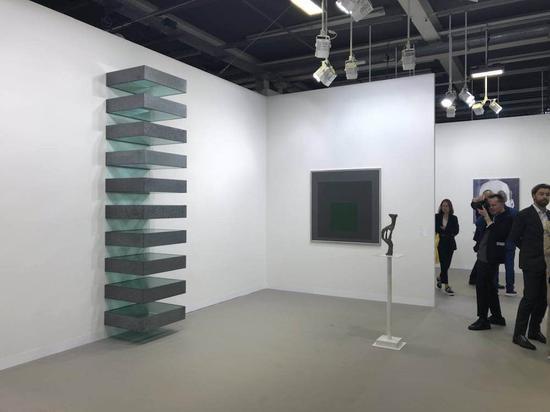 卓纳画廊展位现场 图片由收藏家杜杰现场提供
