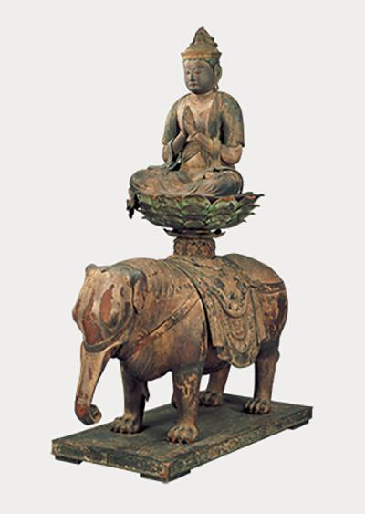 国宝 普贤菩萨骑象像 平安时代(12世纪)东京大仓集古馆藏