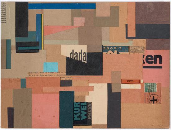 《无题(达达)》,Hannah Höch,1922