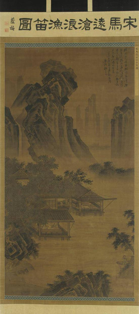 图13:明人画 马远山水