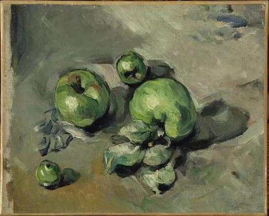 《绿苹果》(Pommes vertes)