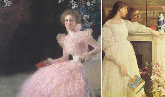 克林姆特《Sonja Knips 像》1898